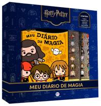 Livro - Harry Potter - Meu Diário de Magia com Varinha-Caneta e Adesivos
