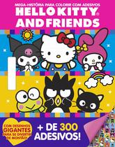 Livro - Hello Kitty Megaprancheta para Colorir com Adesivos
