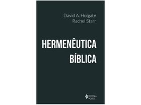 Livro Hermenêutica Bíblica