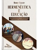 Livro Hermenêutica e educação