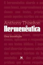 Livro - Hermenêutica: uma introdução Livro - Hermenêutica: uma introdução