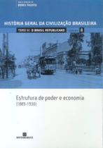 Livro - HGCB - O Brasil Republicano: Estrutura de Poder e Economia (Vol. 8)