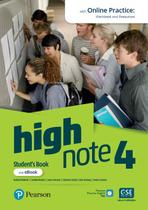 Livro - High Note 4 Student's Book W/ Myenglishlab, Digital Resources & Mobile App