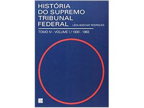 Livro História do Supremo Tribunal Federal