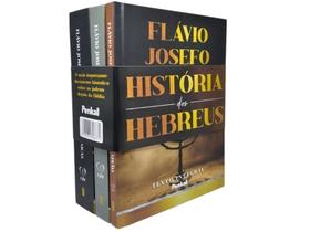 Livro História Dos Hebreus- Flávio Josefo- Capa Dura Ed. Luxo- 3 Unidades