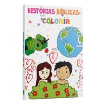 Livro - Histórias Bíblicas Para Colorir - Capa Estrelas