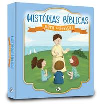 Livro - Histórias bíblicas para crianças - (Capa menino almofadada)