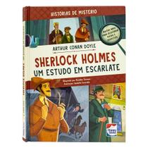 Livro - Histórias de Mistério: Sherlock Holmes - Um Estudo em Escarlate Livro - Histórias de Mistério: Sherlock Holmes - Um Estudo em Escarlate