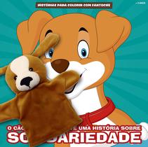 Livro - Histórias para colorir com fantoche - Cachorro