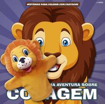 Livro - Histórias para colorir com fantoche - Leão Livro - Histórias para colorir com fantoche - Leão