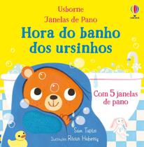 Livro - Hora do banho dos ursinhos: janelas de pano