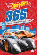 Livro - Hot Wheels - 365 Atividades e desenhos para colorir