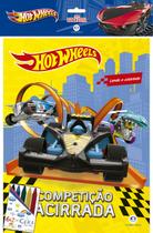 Livro - Hot Wheels - com giz de cera
