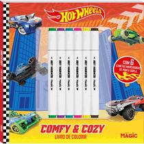 Livro - Hot Wheels - Comfy and Cozy - para colorir