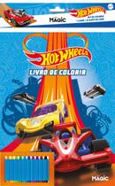 Livro - Hot Wheels - Kit de Colorir com Giz de Cera