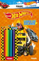 Livro - Hot Wheels - Kit lápis de cor (Magic Kids)