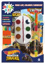 Livro - Hot Wheels - Ler, colorir e brincar