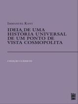 Livro - Ideia de uma história universal de um ponto de vista cosmopolita