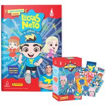 Livro Ilustrado Capa Dura Álbum Luccas Neto Os Aventureiros 2019 + 5 Envelopes