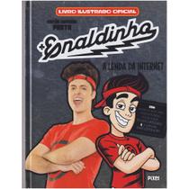 Livro Ilustrado Enaldinho A Lenda Da Internet Edição Especial Capa Dura Prata Com Porta Cards Pôster Esclusivo