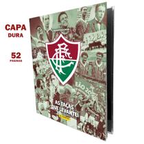 Livro Ilustrado Fluminense 122 Anos Edição Comemorativa As Taças Que Levantei Em Figurinhas, Capa Dura, 52 Páginas