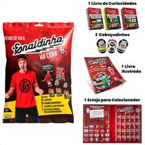 Livro Ilustrado Infantil Coleção Enaldinho Na Copa 3 Cabeçudinhos Starter Pack Oficial 2026