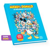 Livro Ilustrado Mickey e Donald Com História Inédita Para Completar - Capa Dura - Panini