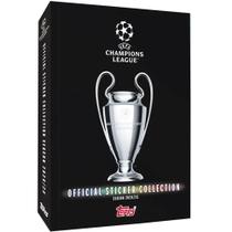Livro Ilustrado Oficial Capa Dura Uefa 2024/2025 Black Álbum Capa Dura + 480 Stickers