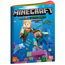 Livro Ilustrado Oficial Minecraft - Album de figurinhas PANINI - Mattel