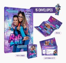 Livro Ilustrado Oficial Rafa e Luiz + Álbum Capa Dura + 15 Envelopes (75 cromos) - Edição FUN EDITION - Editora Pixel