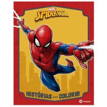 Livro ilustrado Para Colorir - Homem-Aranha - 1 unidade - Marvel - Rizzo - Culturama