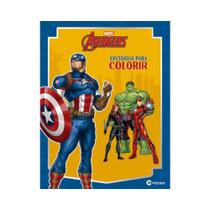 Livro ilustrado Para Colorir - Vingadores - 1 unidade - Marvel - Rizzo