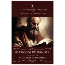 Livro Impresso - 80 ESBOÇOS DE SERMÕES