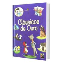 Livro Infantil 10 Histórias Clássicas De Ouro, 126 Páginas, Capa Dura - Pé da Letra