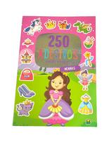 Livro infantil 250 adesivos p/ meninas criando histórias - Blook