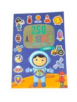 Livro infantil 250 adesivos p/ meninos criando histórias - Blook