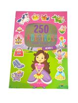Livro infantil 250 com adesivos meninas criando histórias - Blook