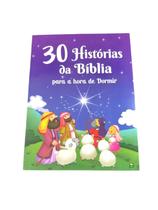 Livro Infantil 30 Histórias Bíblicas Para Hora De Dormir
