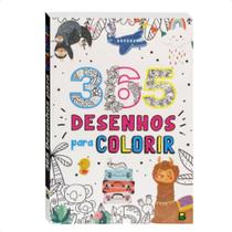 Livro Infantil 365 Desenhos Para Colorir - Todo Livro