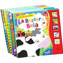 Livro Infantil 4-8 Anos Animais Fazenda Com Sons Ler e Ouvir - Ciranda Cultural
