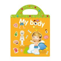 Livro Infantil Adesivos Reutilizáveis Meu Corpo Humano