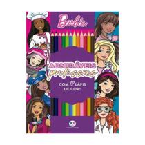 Livro Infantil Barbie Admiraveis Profissões Livro para Colorir