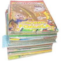 Livro Infantil Clássicos Fábulas Religião Ler Colorir Kit 96 - Bicho Esperto
