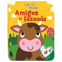 Livro Infantil Colorindo Meu Mundo Amigos da Fazenda