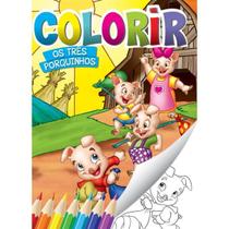 Livro Infantil Colorir Classicos Solapa Pequeno 08LIV PCT com 08 - Gna