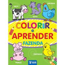 Livro Infantil Colorir Colorir e Aprender 4 Títulos PCT com 04