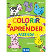Livro Infantil Colorir Colorir e Aprender 4 Titulos - Taiwan Collection