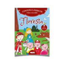 Livro Infantil Colorir Contos Classicos de Floresta - Ciranda