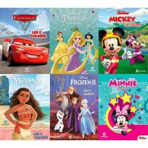 Livro Infantil Colorir Disney LER e Colorir 8PGS S PCT com 12