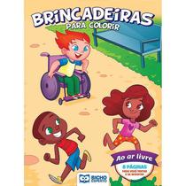 Livro Infantil Colorir ESPORTES/BRINCADEIRAS 4TITULOS C/ 08